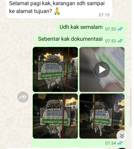 Pengiriman Papan Bunga Selamat Pondok Indah