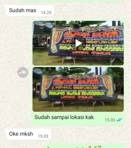 Pengiriman Papan Bunga Pondok Indah