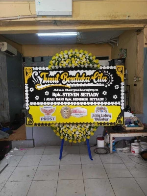 Papan Bunga di Pondok Indah